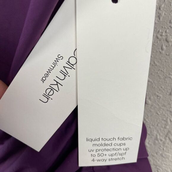 NWT Calvin Klein Swimwear Two Piece Tankini and Matching Bottoms Size XL - Picture 3 of 6